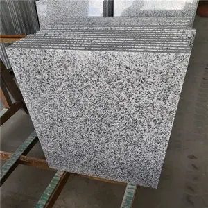 Bala-GRANITO BLANCO chino natural gris pulido, pavimento de azulejos de suelo tallados, G439