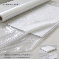 Film TPU transparent, polyuréthane thermoplastique, membrane élastique, film de protection transparent pour étiquette de vêtement, autocollant