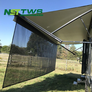 Tissu en maille résistant aux UV pour auvents de <span class=keywords><strong>camping</strong></span>-<span class=keywords><strong>car</strong></span>, résistant aux intempéries, pour <span class=keywords><strong>camping</strong></span>-<span class=keywords><strong>car</strong></span>, caravane, motorhome - Product Image 2