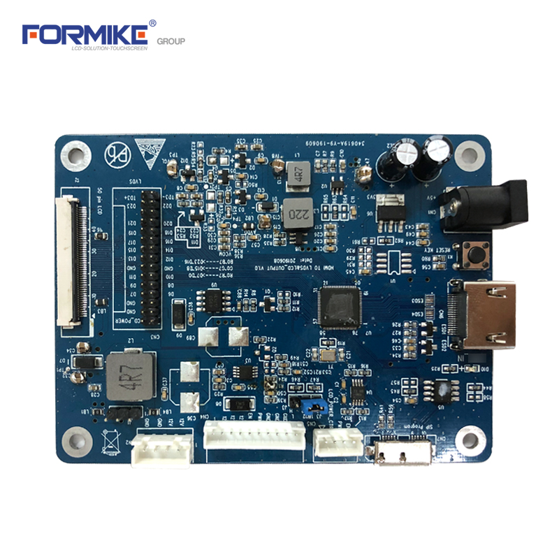 Цветная (RGB) Дифференциальная Сигнализация пониженного напряжения lcd-плата контроллера ЖК контроллер для жестких дисков 7 дюймовый дисплей, совместимому с HDMI