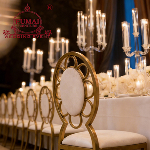 Le mariage de restaurant de cadre d'acier inoxydable préside des événements modernes - Product Image 6