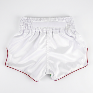 Shorts de combat Muay Thai MMA pour hommes, fente haute, jeunes, logo personnalisé, respirant, léger, écologique - Product Image 1