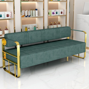 Chaises d'attente pour salon de coiffure, sièges pour zone de détente, chaises d'attente pour la beauté, le coiffage, la manucure et les extensions de cils - Product Image 1