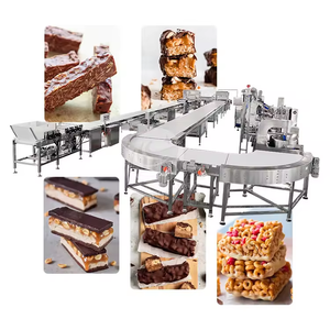 Ligne de production de barres énergétiques Snickers, <span class=keywords><strong>machine</strong></span> <span class=keywords><strong>à</strong></span> fabriquer des barres protéinées Snickers, <span class=keywords><strong>machine</strong></span> <span class=keywords><strong>à</strong></span> fabriquer des barres <span class=keywords><strong>chocolat</strong></span>ées Snickers - Product Image 2