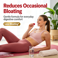 Gummies Probiotiques et Prébiotiques pour Femmes Marque Blanche – Soutien Équilibre Flora Vaginale et Intestinale – Santé Féminine Quotidienne