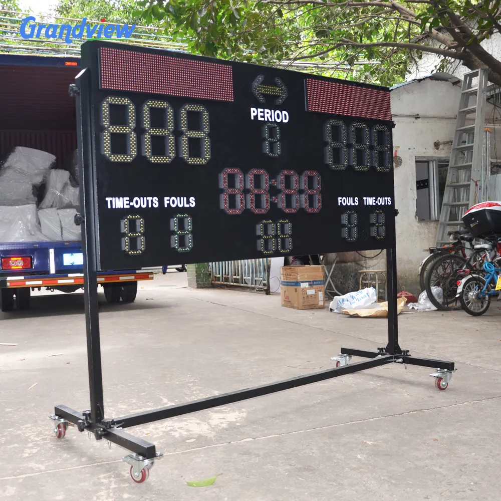 Big Sale 16inch Basketball Scoreboard 7 Segment Electronics Regular Wireless Wifi Gas Station Price LED Clock Time Display