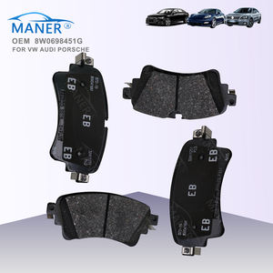 MANER 8W0698451G Jeu de plaquettes de frein de marque pour <span class=keywords><strong>Audi</strong></span> A6 A7 A8 Q5 Q7 VOLKSWAGEN TOUAREG EA888 - Product Image 1