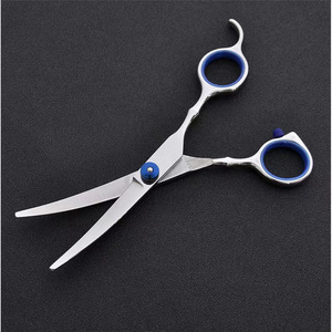 Juego de Tijeras para Peluquería Canina de Suzhou, Acero Inoxidable, Tijeras de Adelgazamiento, Tijeras Planas de 62 mm, Herramientas de Salón de Belleza, Diseño Práctico - Product Image 3