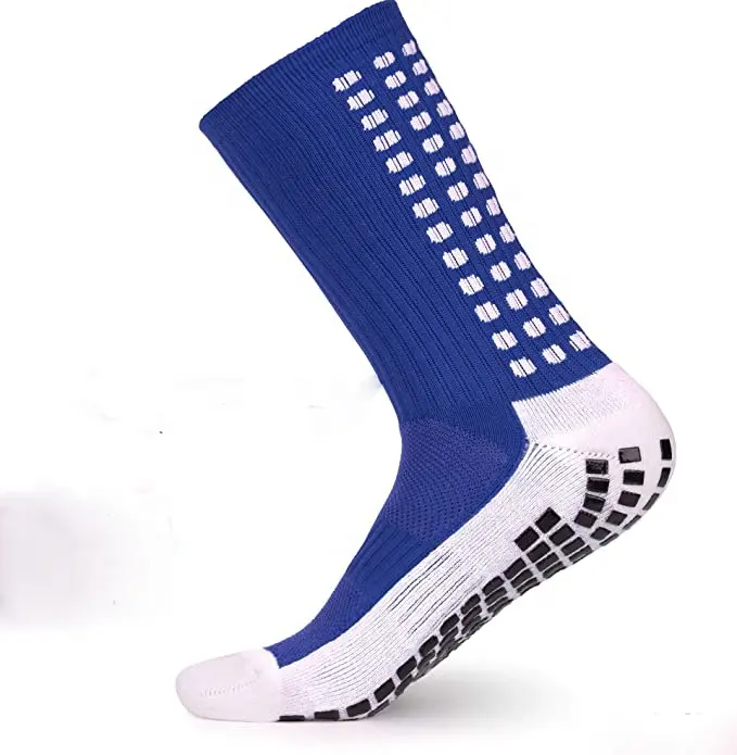 Logo socks custom Anti Slip Soccer Socks Non Slip Football Basketball crew ankle running outdoor Sports Grip Socks