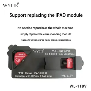 Outil de redressage de cadre WYLIE WL-118V 2 en 1 pour correction d'angle droit et d'angle arrondi pour la réparation des cadres pliés d'<span class=keywords><strong>iPhone</strong></span> et d'iPad - Product Image 6