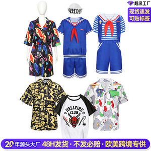 Disfraz de Halloween Manyusha para <span class=keywords><strong>Ni</strong></span>ñas, Disfraz de Eleven de Stranger Things, Conjunto de Disfraz de Personaje de TV y Película para <span class=keywords><strong>Ni</strong></span>ñas - Product Image 5