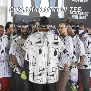 Ropa Promocional, Camiseta Deportiva de Compresión de Secado Rápido para Hombre, Tejido de Punto Liso, Personalizable con Logotipo, Camisetas de Algodón de Alta Calidad para Hombre - Product Image 2