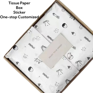 Papel de embrulho de tecido para impressão personalizada de logotipo preço de fábrica - Product Image 5