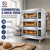Four à gaz commercial multifonctionnel personnalisable Four de boulangerie intégré avec une puissance de 1000 W Machine à cuire le pain et les gâteaux de grande capacité