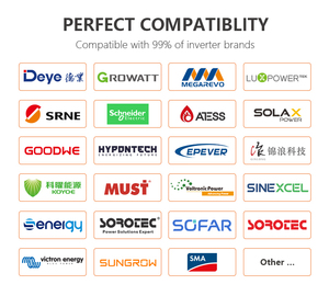 Système solaire économique LITHTECH 51,2 V 5 kW avec batteries ioniques LiFePO4 48 V 100 Ah 10 kW, pack de batteries LiFePO4 pour stockage d'énergie - Product Image 3