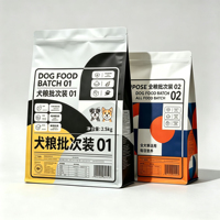 Sachet Doypack Personnalisé avec Logo Imprimé, Qualité Alimentaire, Haute Barrière Anti-Odeur, pour Friandises et Aliments pour Animaux, avec Fermeture Éclair Hermétique pour une Protection Optimale