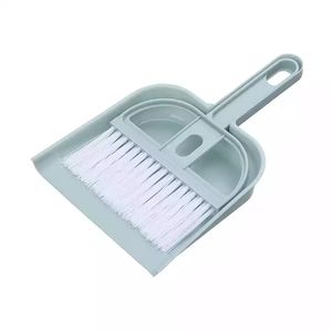 Creative Practical Function Car Pets Desktop Keyboard Sweep Cleaning <b>Brush</b> <b>Small</b> Portable Mini Broom <b>Dustpan</b> Set - Product Image 1