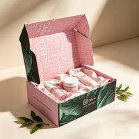 Boîtes d'expédition en carton ondulé recyclables en gros d'usine, gaufrage, pelliculage mat, doublure en éponge, fermeture magnétique, personnalisables