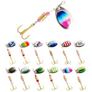 Señuelos de Pesca Artificiales al por Mayor, Señuelos Tipo Cuchara para Agua Salada y Agua Dulce, para Pescar Lubina, Trucha y Tilapia en Lagos - Product Image 2