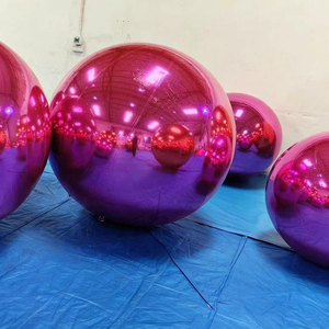 Boule miroir gonflable pour décoration de mariage, décoration d'événements en centre commercial, décoration de divertissement, boule réfléchissante aux couleurs éblouissantes - Product Image 3