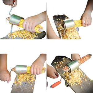 เครื่องสีข้าวโพดแบบเขย่ามือขนาดเล็กพกพาสะดวกสำหรับใช้ในบ้านที่มีประสิทธิภาพ - Product Image 5