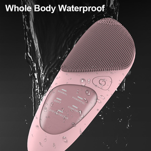 Cepillo de Limpieza Facial Eléctrico Impermeable IPX7, Exfoliante Facial de Silicona Recargable, Masajeador Exfoliante - Product Image 2