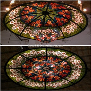 Dôme en verre personnalisé, dôme de plafond en verre Tiffany pour hôtel, villa ou maison, toit en verre - Product Image 6
