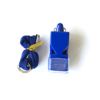 Sifflets de sport en plastique pour arbitre de football, sifflets classiques à bouche de renard avec cordon, pas cher