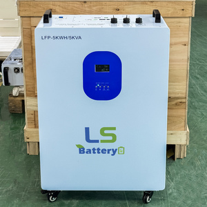 Paquete de Baterías de Iones de Litio de 51.2V 48V 100AH 300AH, Batería de Almacenamiento de Energía Doméstica de 10KWH, Sistema Híbrido Fuera de la Red de 5KVA - Product Image 4
