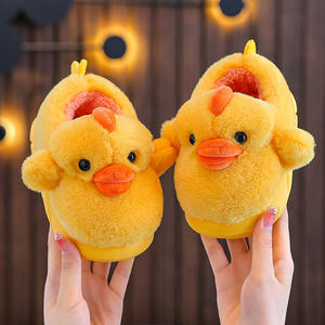 Women's Canvas Cotton Fluffy Cute Puppy-pattern Winter Warm Eco-friendly Slip-resistant Plastic-soled Plush Evergreen Outdoor - Product Image 1