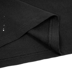 T-shirt Streetwear 280 Gsm en coton T-shirt surdimensionné à col rond pour hommes - Product Image 5