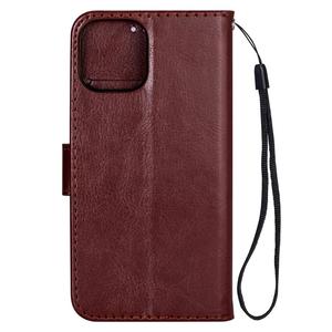 Pour Iphone 11/11 Pro/11 Pro max Soft TPU Couverture Arrière Fente Pour Carte Portefeuille Flip Étui En Cuir PU - Product Image 4