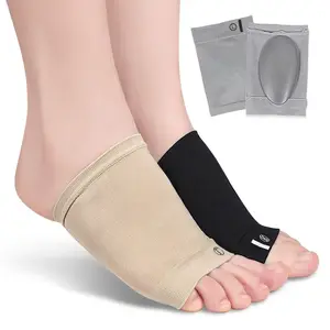 Nhà Máy Tùy Chỉnh Chăm Sóc Bàn Chân Silicon Chiều Cao Vớ Silicone Chỉnh Hình Plantar Fasciitis Chân Lót Vòm Hỗ Trợ Đế