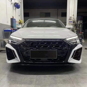 Conjunto de parachoques delantero <span class=keywords><strong>A3</strong></span> S3 de coche de fábrica, kit de carrocería de parachoques delantero estilo RS3 modificado con rejilla para <span class=keywords><strong>A3</strong></span> Sline S3 2020 2021 <span class=keywords><strong>2022</strong></span> 2023 - Product Image 4