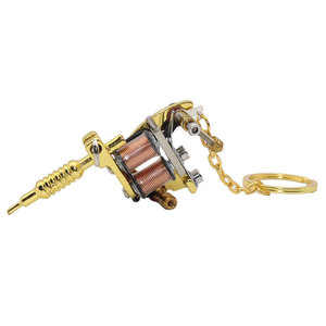 <b>Mini</b> Tattoo Machine Keychain Creative Jewelry Gift Tattoo Accessories for Makeup Craft Souvenir Supplies - Product Image 6