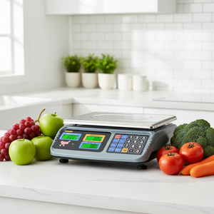 Nuova Bilancia Elettronica Industriale Grigia per Calcolo Prezzi ACS-K1-B OEM/ODM in ABS e Acciaio Inossidabile con Garanzia di 1 Anno - Product Image 3