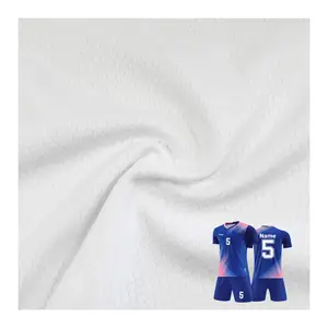High Quality 150 GSM Honeycomb Knitted Jersey Fabric 100% Polyester with Stretch 75d Yarn Count for Sportswear Heat Transfer