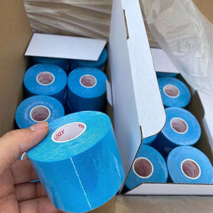 EONBON Venta al por mayor de cinta de kinesiología elástica hipoalergénica de 5 cm x 5 m, cintas de kinesiología y cintas deportivas <span class=keywords><strong>para</strong></span> lesiones y dolor. - Product Image 1