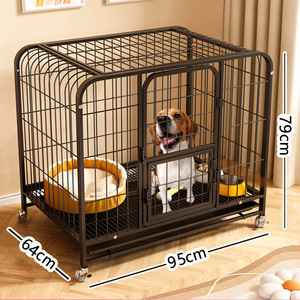 Gaiola de Metal Resistente para Cães com Rodas - Atacado - Product Image 5