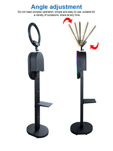 Nguồn cung cấp bên iPad ảnh gian hàng vỏ cầm tay Salsa gương ảnh gian hàng di động selfie hình bầu dục iPad DSLR Pro 12.9 photobooth iPad - Product Image 3