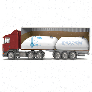 Wyd 40ft an toàn <span class=keywords><strong>flexitank</strong></span> flexibags giá cho chất lỏng Giao thông vận tải - Product Image 6