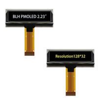 Modul PMOLED 2,23 inci 128x32 SSD1305 Antarmuka I2C/SPI Layar Kecerahan Tinggi