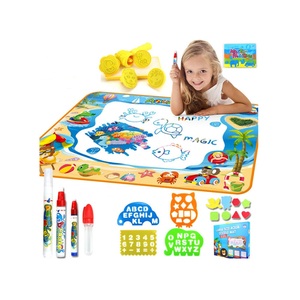 <span class=keywords><strong>Tapis</strong></span> <span class=keywords><strong>de</strong></span> peinture à l'eau magique avec planche <span class=keywords><strong>de</strong></span> peinture au stylo jouets éducatifs précoces <span class=keywords><strong>Montessori</strong></span> jouets pour enfants - Product Image 2