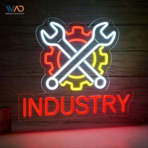 Vente en gros usine : Enseigne néon LED geste OK, intensité réglable, décoration murale, veilleuse pour salle de jeux, lampe d'ambiance tendance pour maison et bureau - Product Image 5