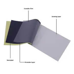 <span class=keywords><strong>Papier</strong></span> transfert <span class=keywords><strong>pour</strong></span> <span class=keywords><strong>tatouage</strong></span> A4 thermique quatre faces, traçage manuel, 500g, fabriqué en Chine <span class=keywords><strong>pour</strong></span> machine à tatouer, transfrontalier - Product Image 5