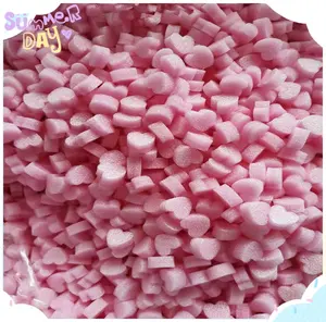 粉色小爱泡沫心形珍珠棉创意配件快递填充物