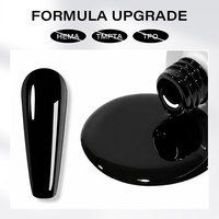 Vernis Gel UV JOUS Brun Foncé Sans HEMA, TPO & TMPTA 15ml Fini Brillant Qualité Salon pour Manucure UV/LED pour Femmes