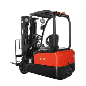 Çin 5 ton versalift elektrikli üç tekerlekli forklift paleti kamyon depo