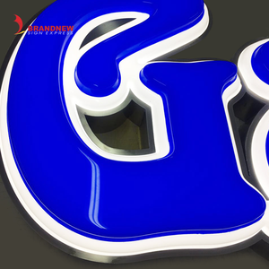 BRANDNEWSIGN üretici özel su geçirmez açık vakum oluşan krom Led mektup işaretleri akrilik mağaza adı kurulu - Product Image 6