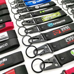 Custom Eco-Friendly <b>Polyester</b> Nylon Fabric <b>Lanyard</b> Closed Carabiner Blank With Water Resistant Feature - Product Image 3